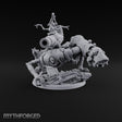Scrapyard Stomper Warforged Four-Legged Siege Automaton with Cannon, Horn Pipe and Spotter
