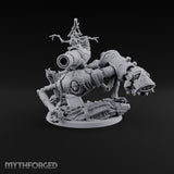 Scrapyard Stomper Warforged Four-Legged Siege Automaton with Cannon, Horn Pipe and Spotter
