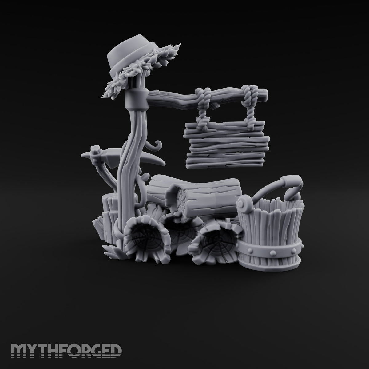 Orchard Chores Farmyard Scatter Piece F