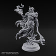 Spellbook Smoking Lich Necromancer Miniature for Dungeons and Dragons, Pathfinder or other TTRPGs