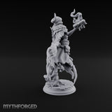 Spellbook Smoking Lich Necromancer Miniature for Dungeons and Dragons, Pathfinder or other TTRPGs