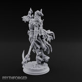 Spellbook Smoking Lich Necromancer Miniature for Dungeons and Dragons, Pathfinder or other TTRPGs