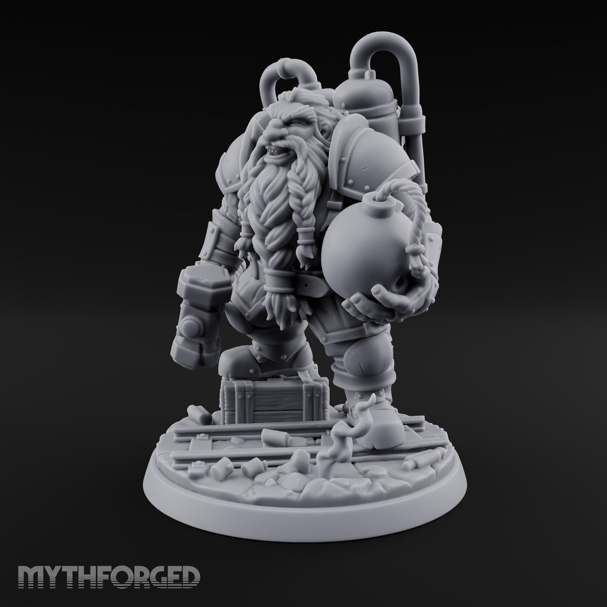 Delighted to Be Dangerous Dwarf Bomber