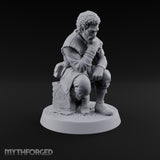 Taking a Breather Human Knight