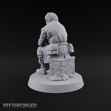 Taking a Breather Human Knight