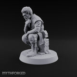 Taking a Breather Human Knight