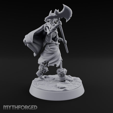 Bones Still Taking Orders Skeleton Warrior A — Spear