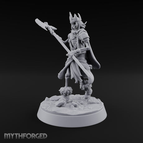 Bones Still Taking Orders Skeleton Warrior A — Spear