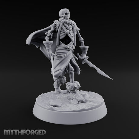 Bones Still Taking Orders Skeleton Warriors — A · Twin Swords + Spear (Pointing) + Axe