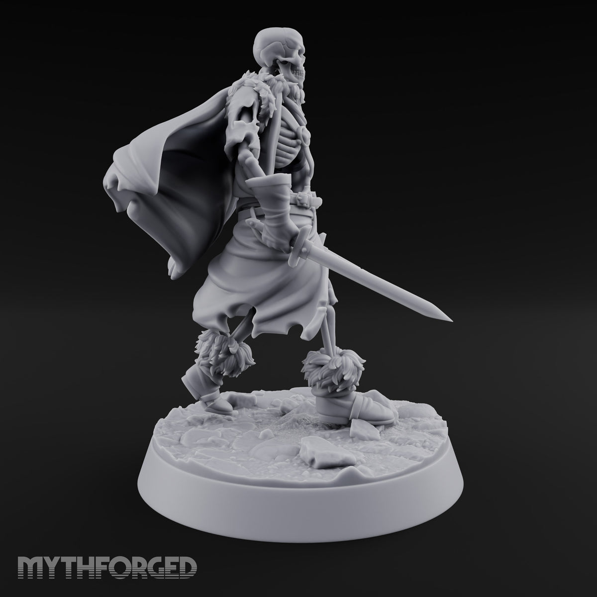 Still Answering the Muster Skeleton Warrior A — Twin Swords