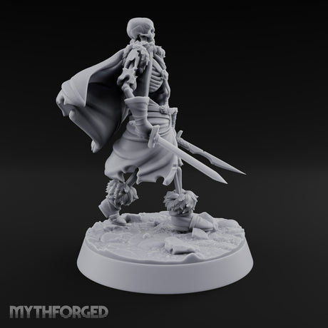 Bones Still Taking Orders Skeleton Warrior A — Twin Swords
