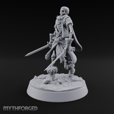 Bones Still Taking Orders Skeleton Warrior A — Twin Swords