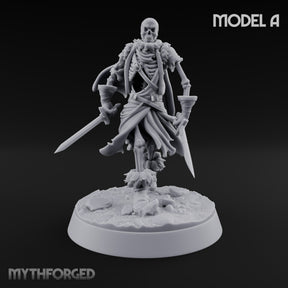 Bones Still Taking Orders Skeleton Warrior A — Twin Swords