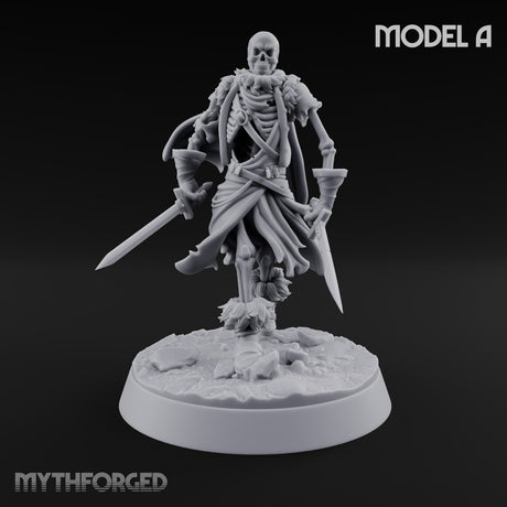 Bones Still Taking Orders Skeleton Warrior A — Twin Swords