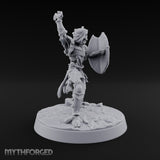 Still Answering the Muster Skeleton Warrior B — Scimitar & Shield