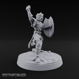 Bones Still Taking Orders Skeleton Warrior B — Scimitar & Shield
