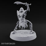 Bones Still Taking Orders Skeleton Warrior B — Scimitar & Shield