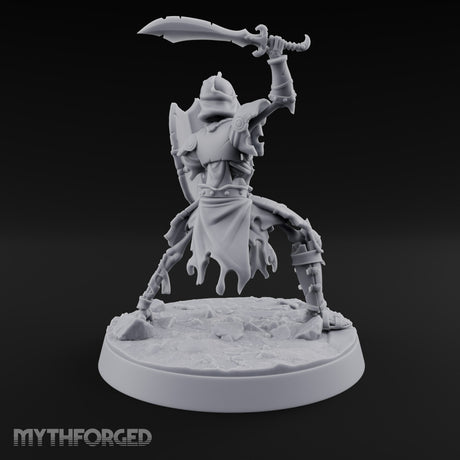 Bones Still Taking Orders Skeleton Warrior B — Scimitar & Shield
