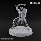 Bones Still Taking Orders Skeleton Warrior B — Scimitar & Shield