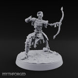Bones Still Taking Orders Skeleton Warriors — B · Twin Swords + Spear (Pointing) + Axe