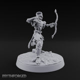 Bones Still Taking Orders Skeleton Warriors — B · Twin Swords + Spear (Pointing) + Axe