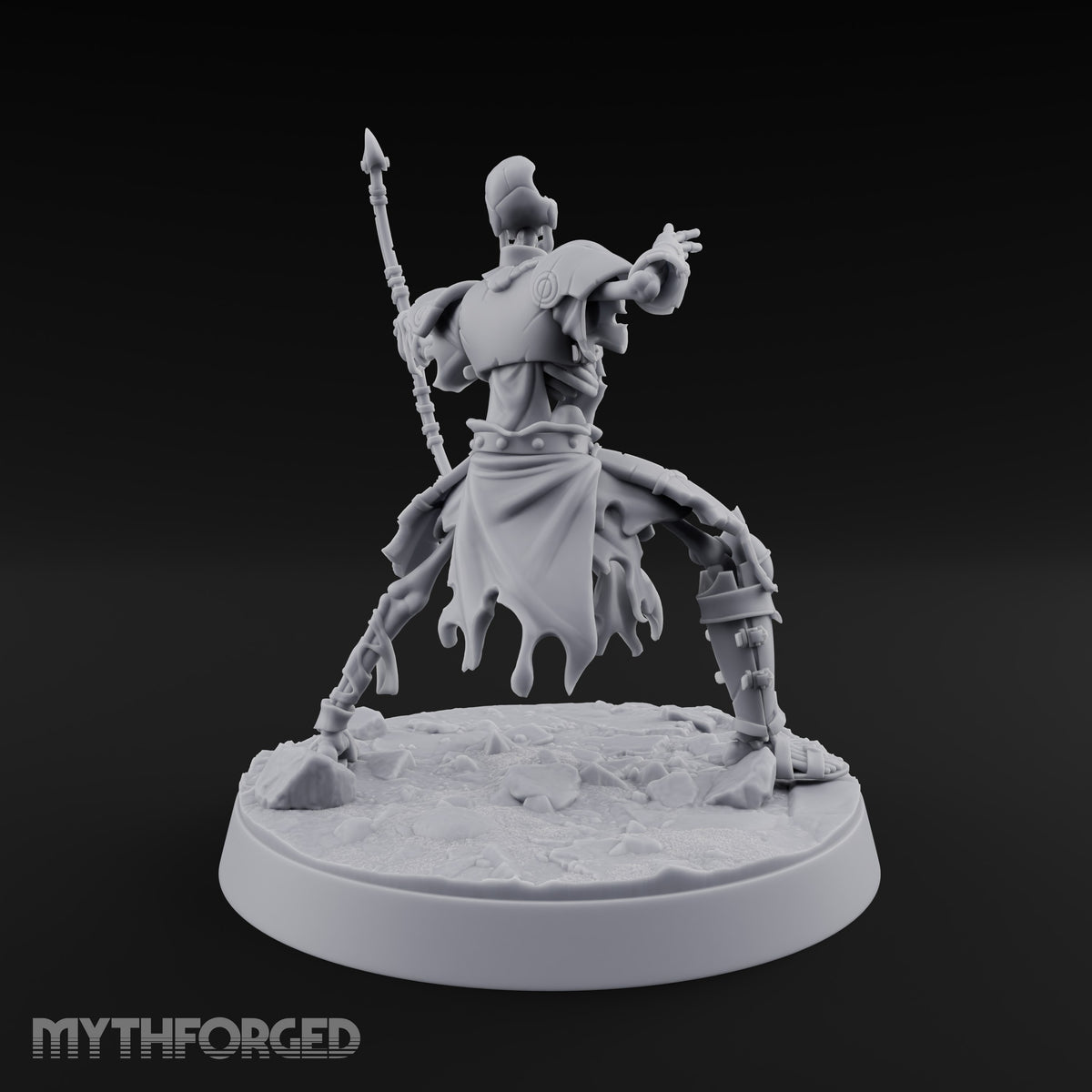 Bones Still Taking Orders Skeleton Warrior B — Spear (Pointing)