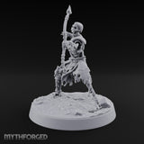 Still Answering the Muster Skeleton Warrior B — Spear (Pointing)