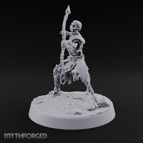 Bones Still Taking Orders Skeleton Warrior B — Spear (Pointing)