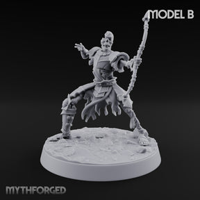 Still Answering the Muster Skeleton Warrior B — Spear (Pointing)