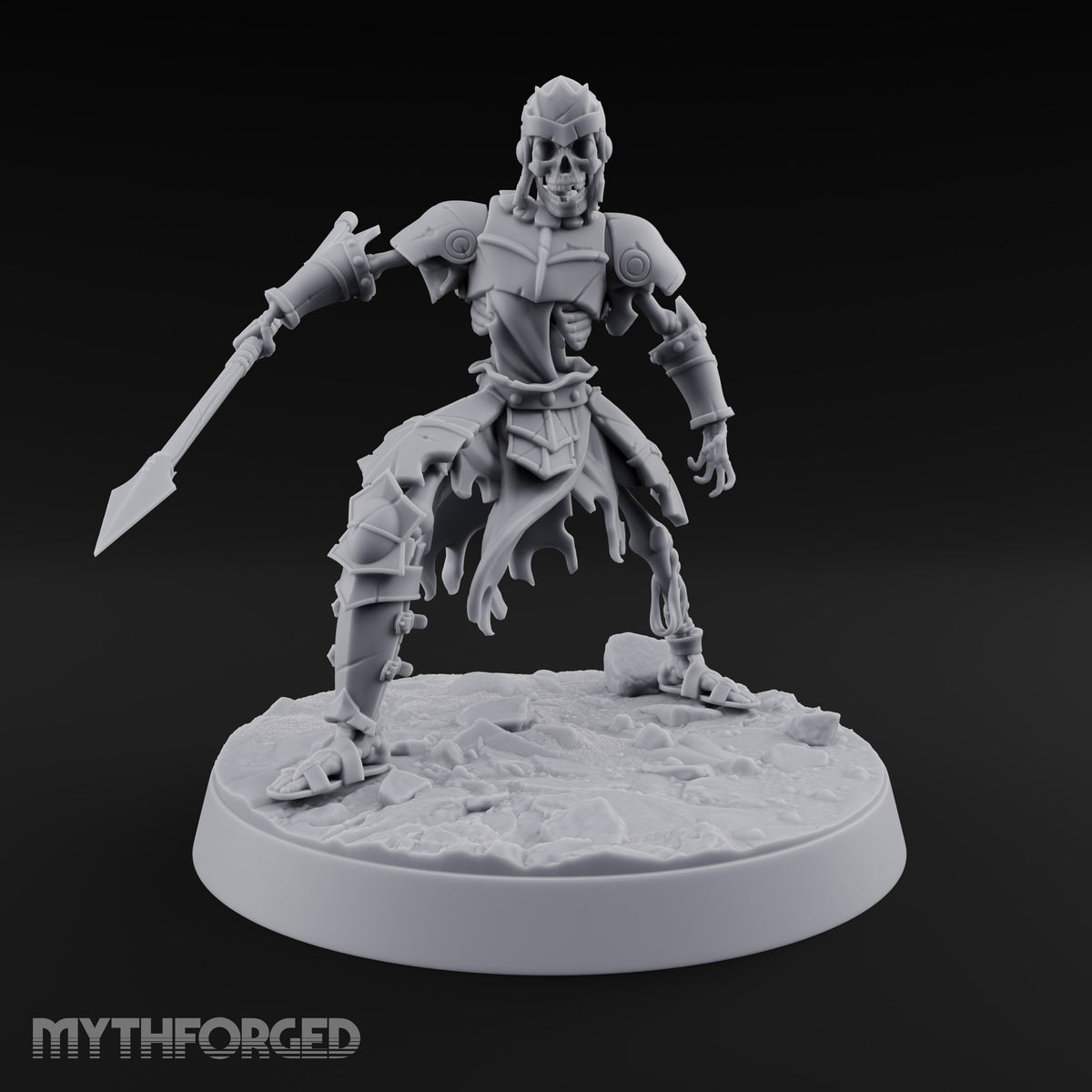 Bones Still Taking Orders Skeleton Warrior B — Spear (Thrusting)