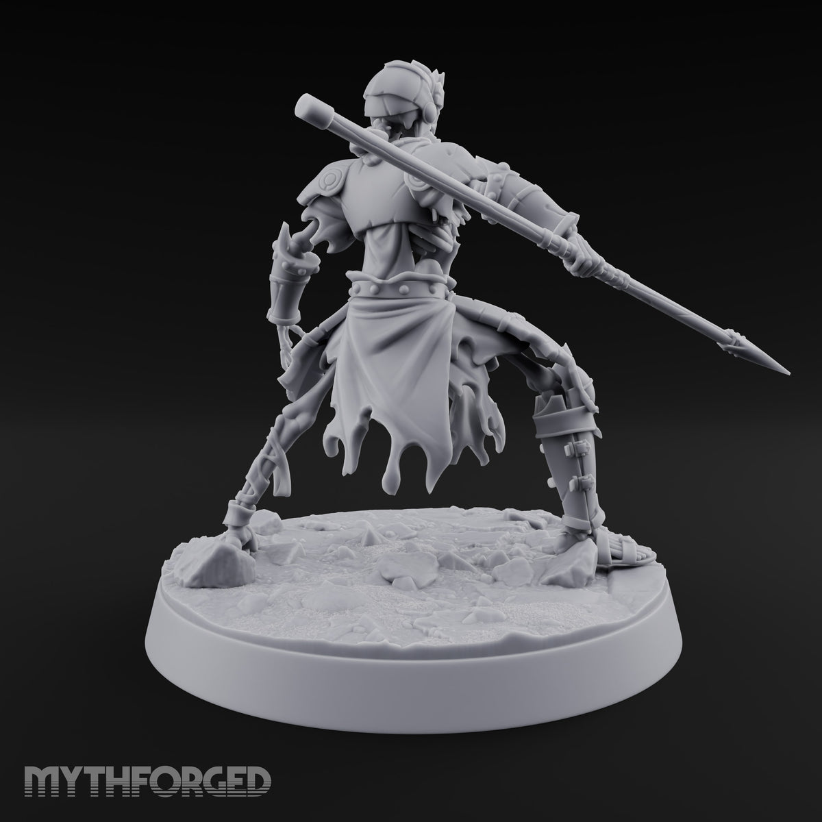 Bones Still Taking Orders Skeleton Warrior B — Spear (Thrusting)