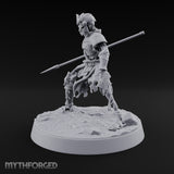 Still Answering the Muster Skeleton Warrior B — Spear (Thrusting)