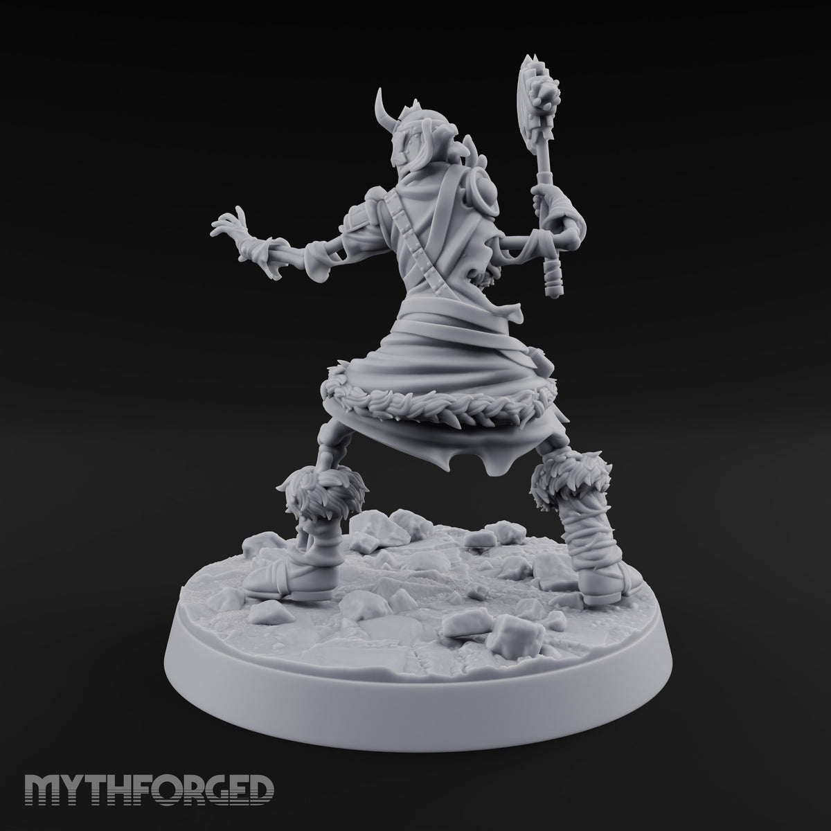 Still Answering the Muster Skeleton Warrior C — Axe