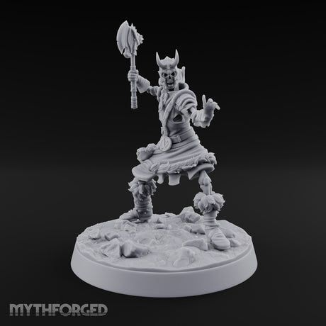 Bones Still Taking Orders Skeleton Warrior C — Axe