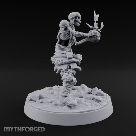 Bones Still Taking Orders Skeleton Warrior C — Flaming Orb