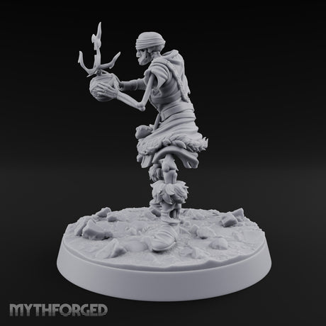 Bones Still Taking Orders Skeleton Warrior C — Flaming Orb