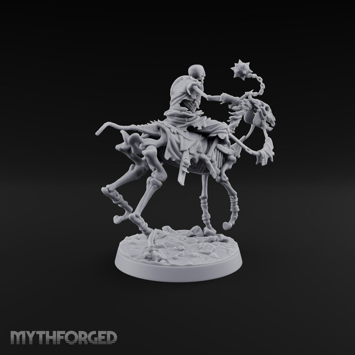 Still Answering the Muster Skeleton Warrior D — Mounted