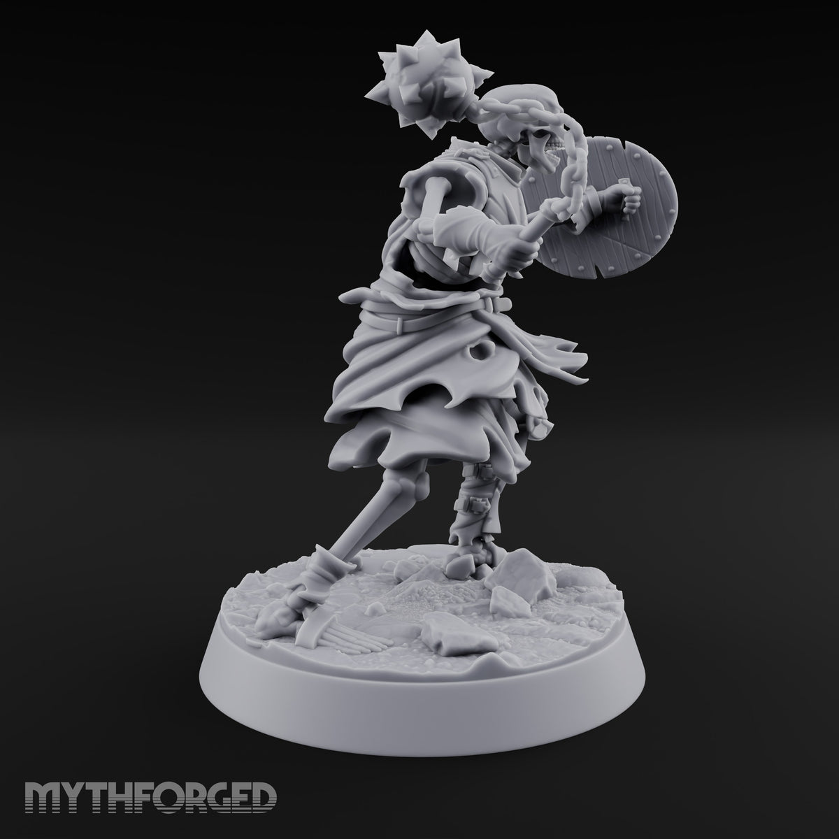 Still Answering the Muster Skeleton Warrior D — Standing