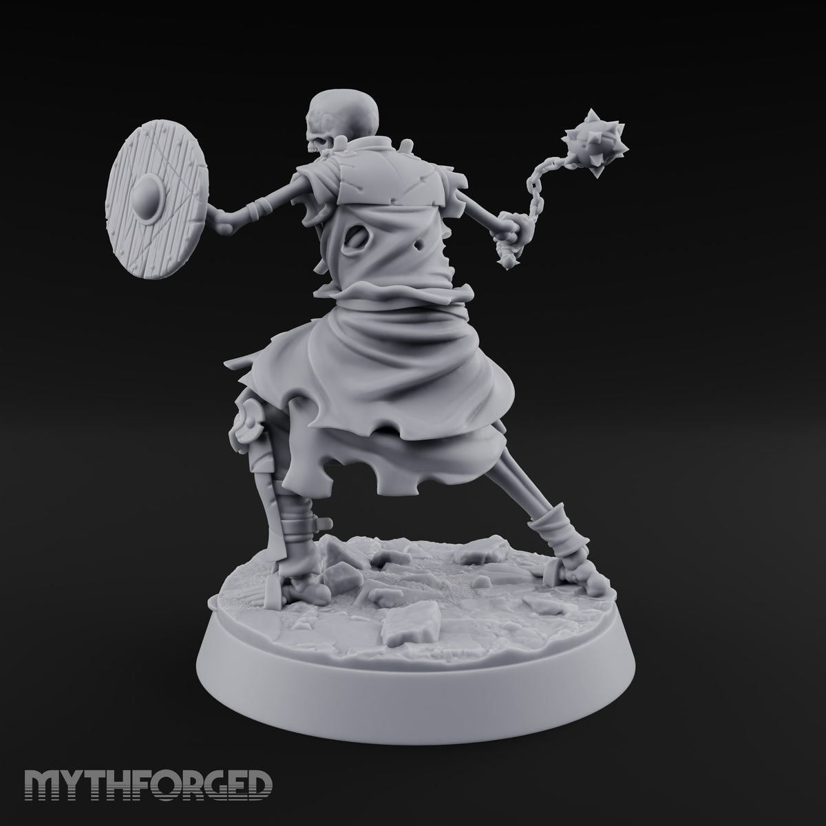 Still Answering the Muster Skeleton Warrior D — Standing