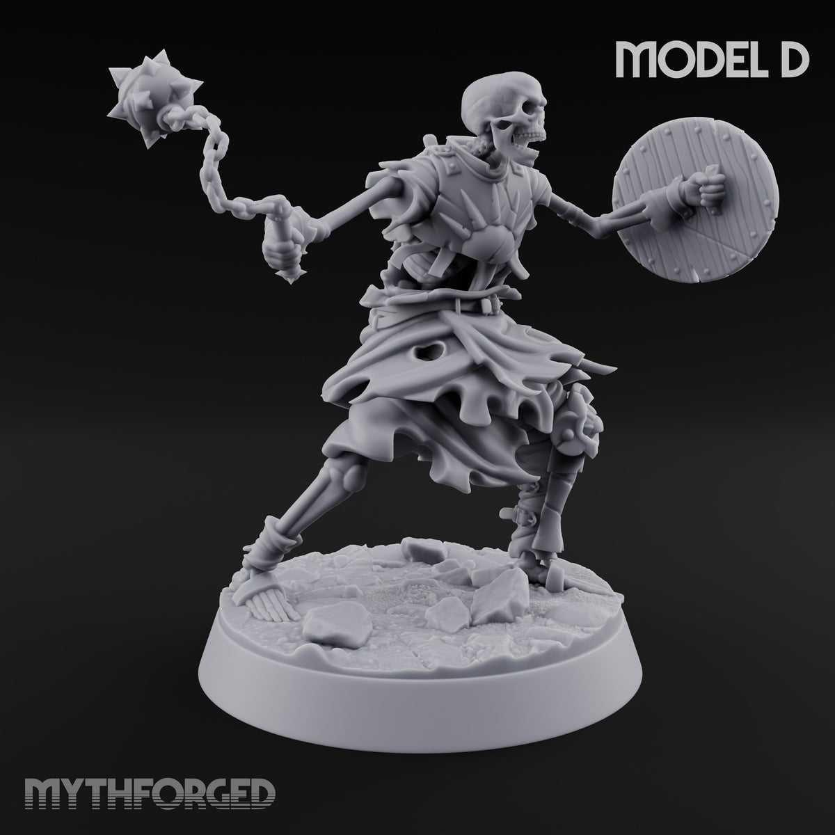 Still Answering the Muster Skeleton Warrior D — Standing