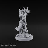 Fur Cuffs, No Flesh Skeleton Halberd Warrior