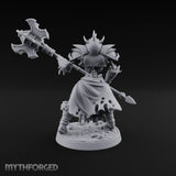 Fur Cuffs, No Flesh Skeleton Halberd Warrior