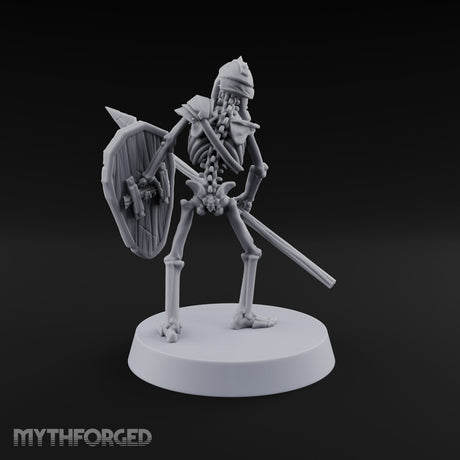 Long Dead, Still Enlisted Skeleton Warrior B