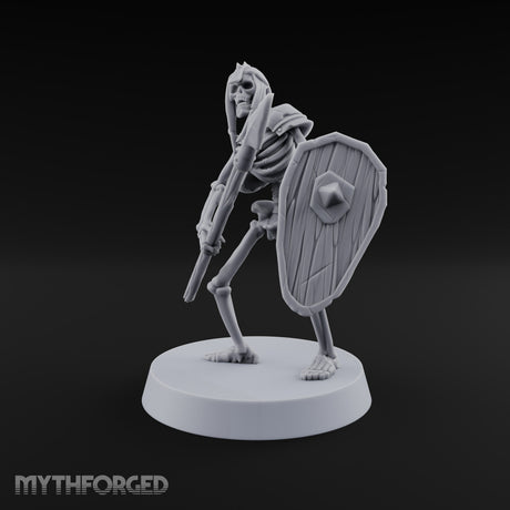 Long Dead, Still Enlisted Skeleton Warrior B