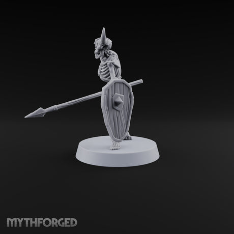 Long Dead, Still Enlisted Skeleton Warrior D