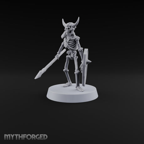 Long Dead, Still Enlisted Skeleton Warrior D