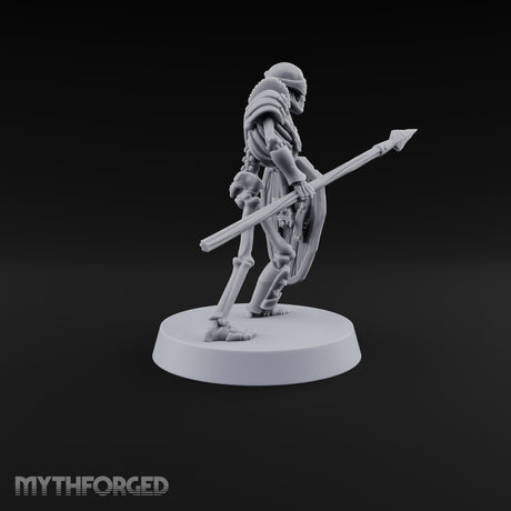 Long Dead, Still Enlisted Skeleton Warrior F