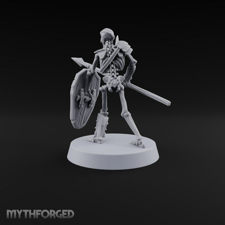 Long Dead, Still Enlisted Skeleton Warrior F