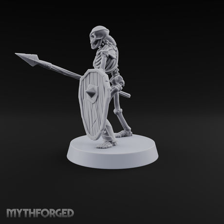 Long Dead, Still Enlisted Skeleton Warrior F