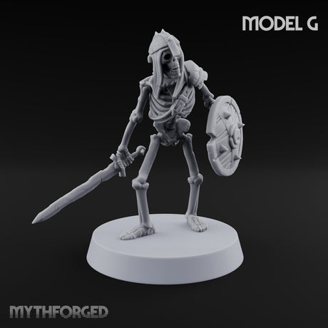 Long Dead, Still Enlisted Skeleton Warrior G